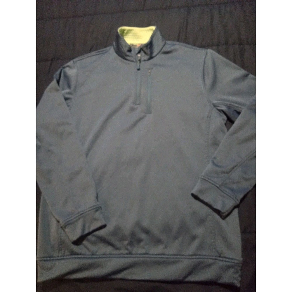 Vineyard Vines Sweater Mens Medium Longsleeve 1/4 Zip Golf Pullover Purple Adult